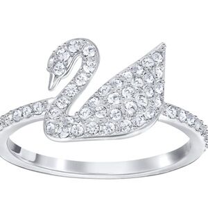 Swarovski Swan Ring